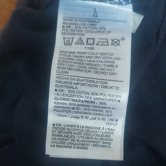 Old Navy Men's Navy Tank Top - Picture 4 of 5